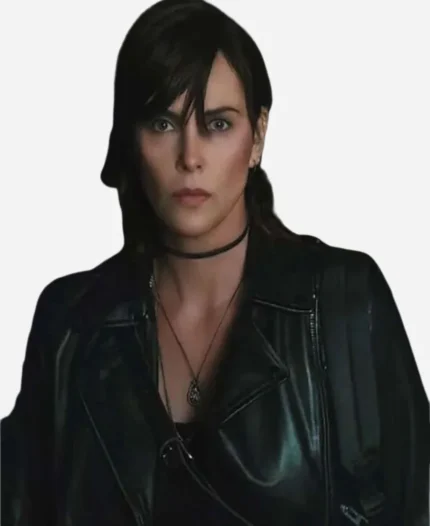 Charlize-Theron-The-Old-Guard-2-Black-Leather-Jacket