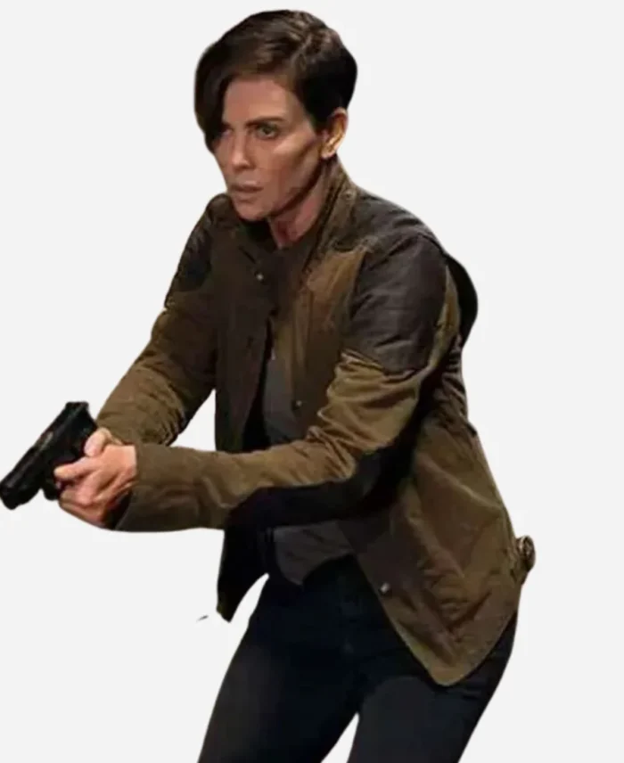 Charlize-Theron-The-Old-Guard-Brown-Jacket