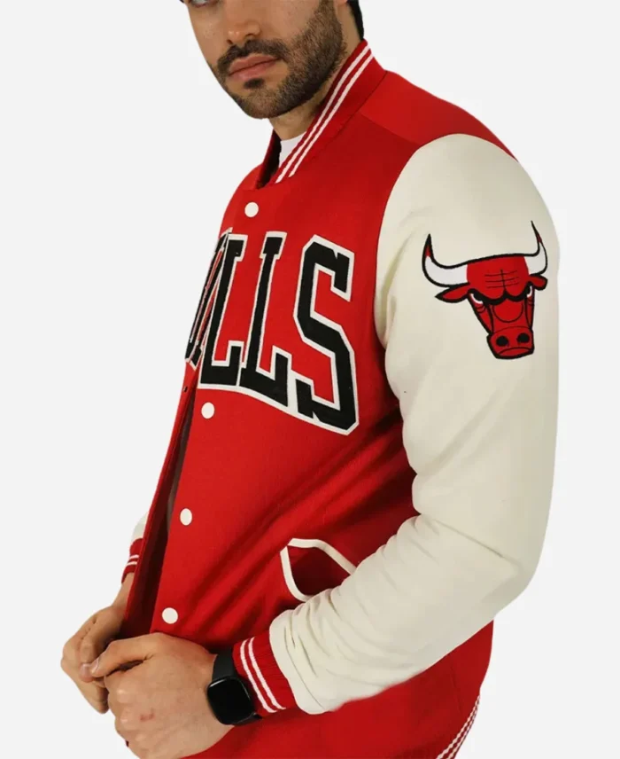 Chicago-Bulls-NBA-Red-Wool-Letterman-Varsity-Jacket-For-Unisex