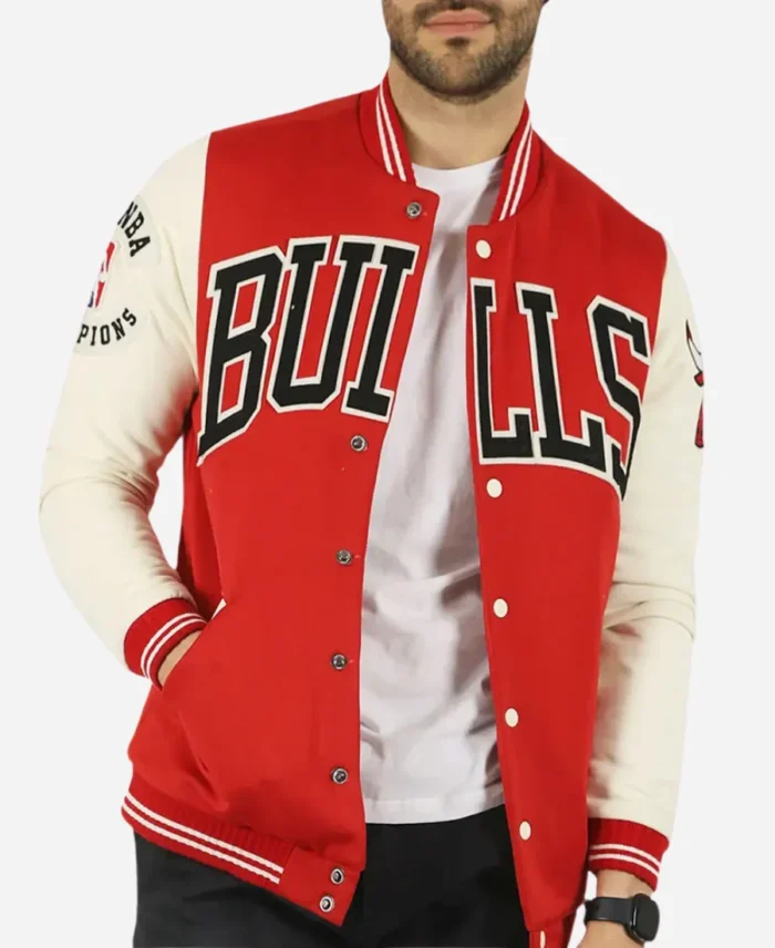 Chicago-Bulls-NBA-Red-Wool-Varsity-Jacket