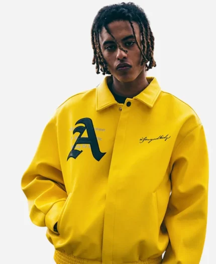 DONCARE-AFGK-Ferrari-Yellow-Leather-Jacket