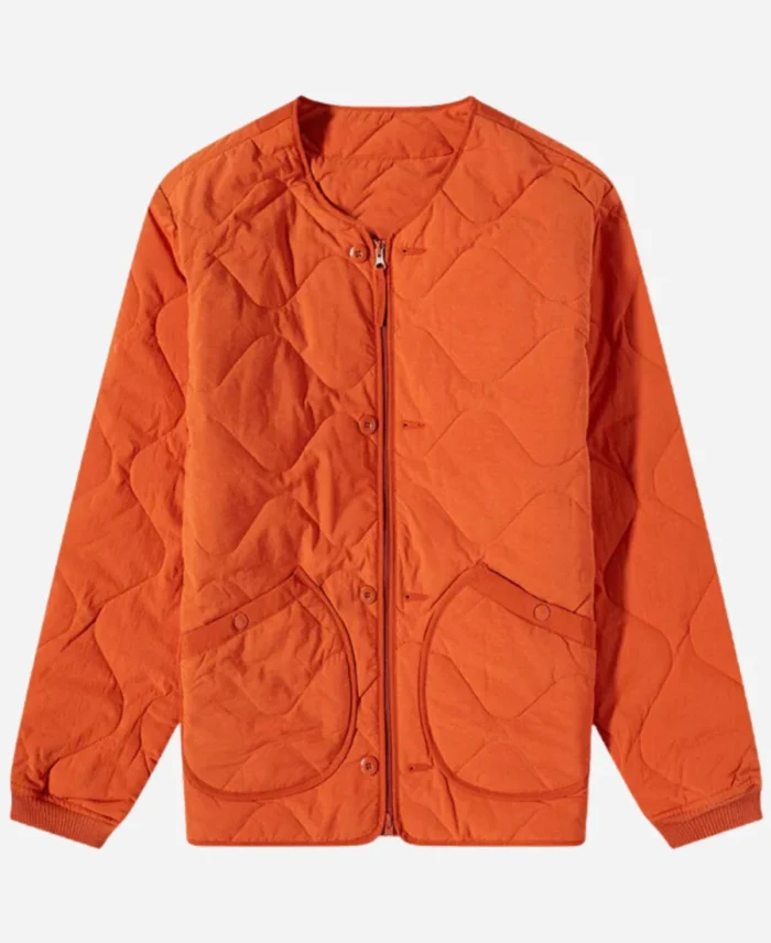 Damson Idris F1 2025 Orange Jacket