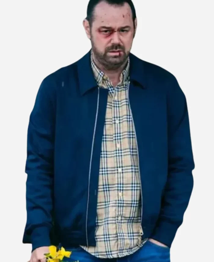 Danny-Dyer-Marching-Powder-2025-Blue-Jacket