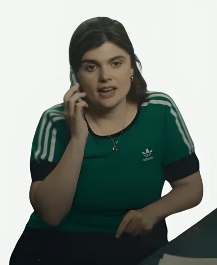 Death-Valley-S01-Gwyneth-Keyworth-Green-Shirt