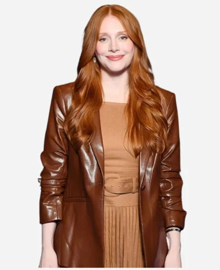 Deep-Cover-Bryce-Dallas-Howard-Leather-Blazer