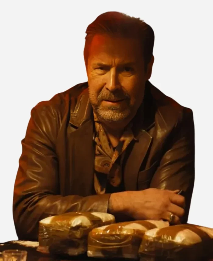 Deep-Cover-Paddy-Considine-Brown-Leather-Blazer