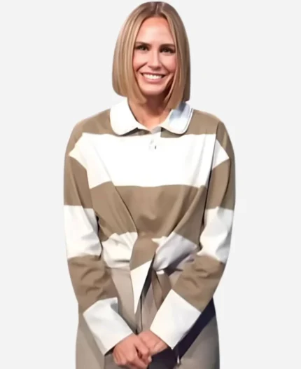 E-News-Keltie-Knight-Striped-Tie-Front-T-Shirt