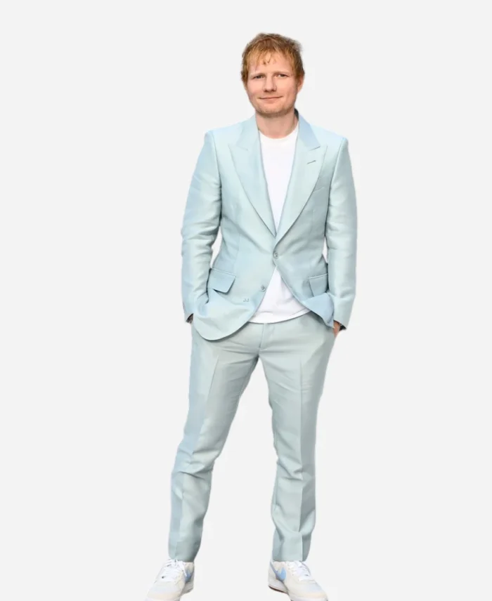 Ed-Sheeran-F1-Movie-Premiere-Blue-Suit
