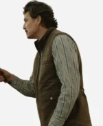 Eddington-2025-Pedro-Pascal-Cotton-Brown-Vest