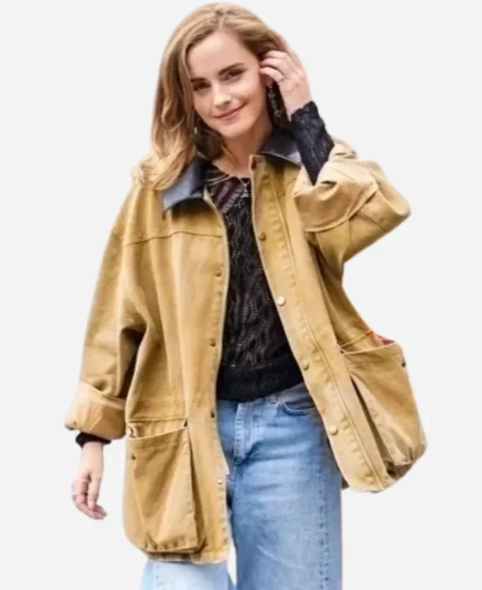 Emma-Watson-2025-Brown-Jacket