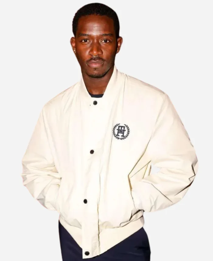 F1 2025 Damson Idris White Jacket
