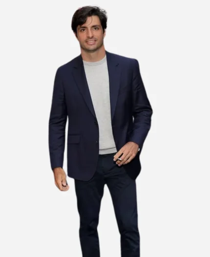 F1-Movie-Premiere-Carlos-Sainz-Blazer