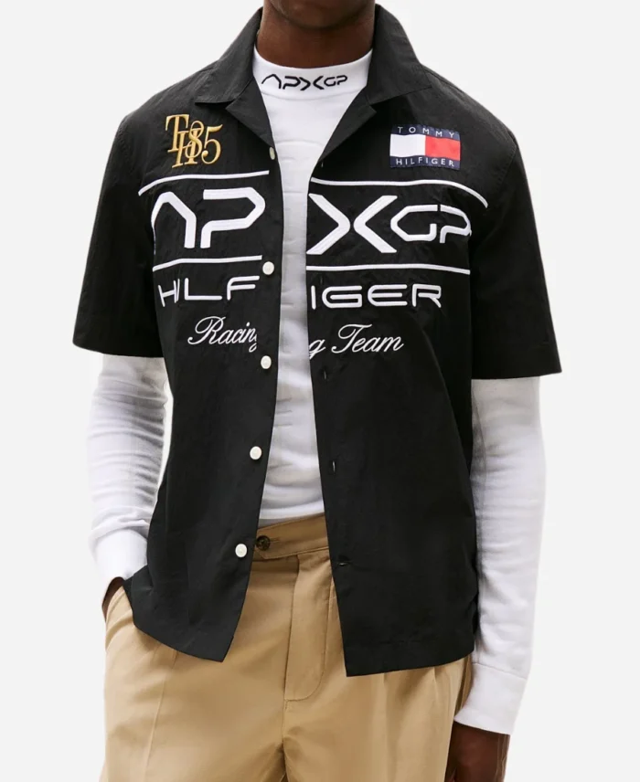 F1 The Movie 2025 Tommy Hilfiger Satin Shirt