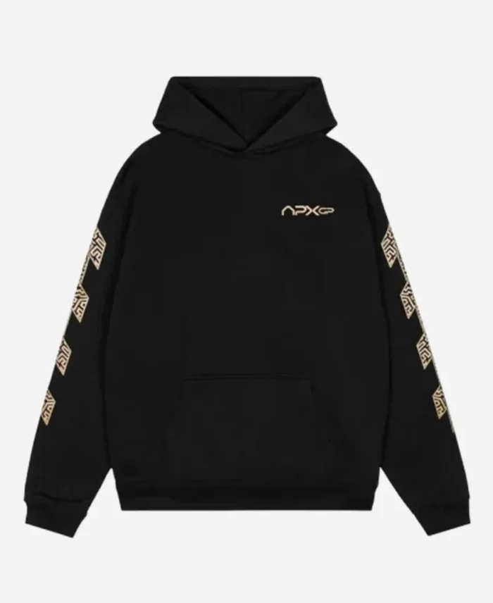 Formula-1-The-Movie-Photo-Collage-Pullover-Black-Hoodie-For-Mens