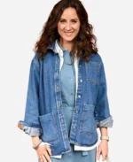 French-Open-2025-Charlotte-Dhenaux-Blue-Denim-Jacket