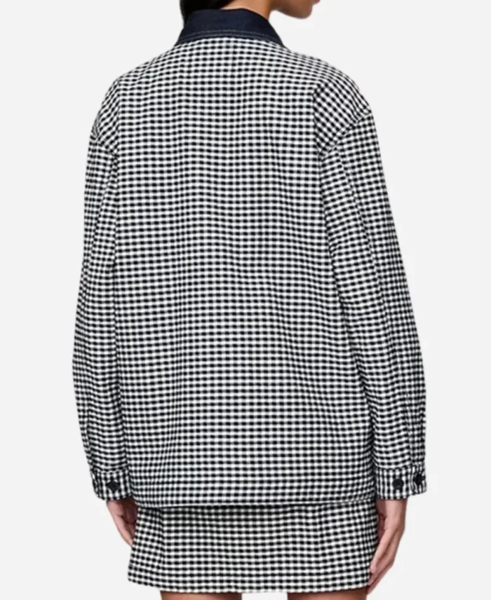 Gap-×-DOEN-Gingham-Black-And-White-Denim-Jacket