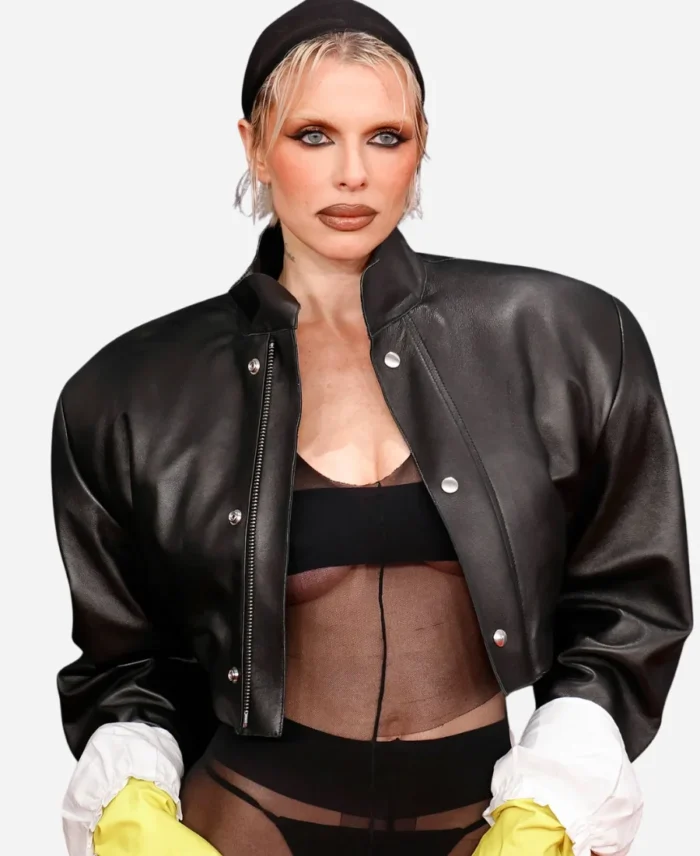 Grammys-Red-Carpet-Julia-Fox-Leather-Jacket