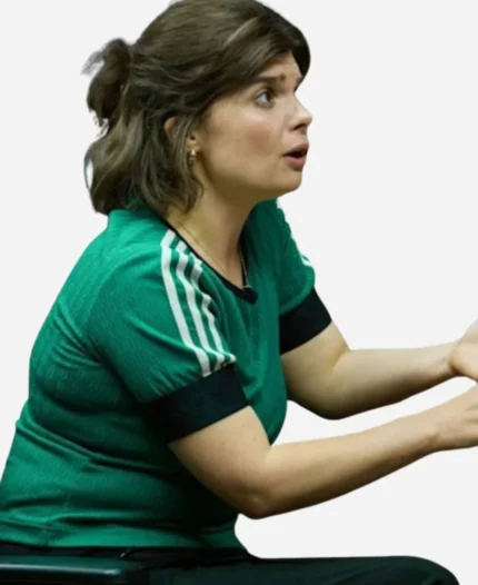 Gwyneth-Keyworth-Death-Valley-Season-01-DS-Janie-Mallowan-Green-Shirt