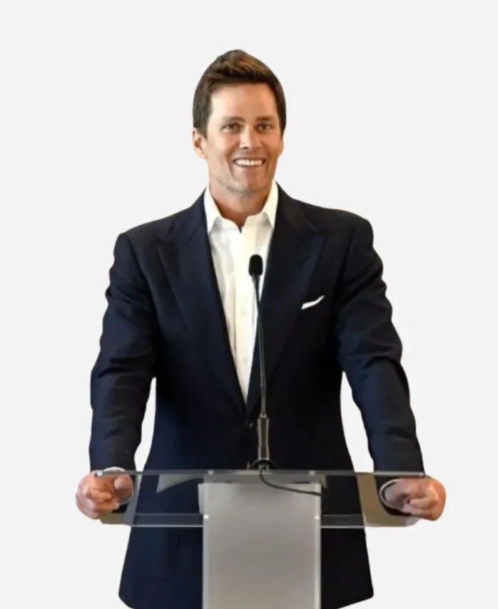 Hall-Of-Excellence-Press-Conference-2025-Tom-Brady-Black-Blazer