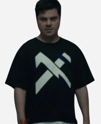 Hell-Motel-S01-Atticus-Mitchell-White-Cross-Front-T-Shirt