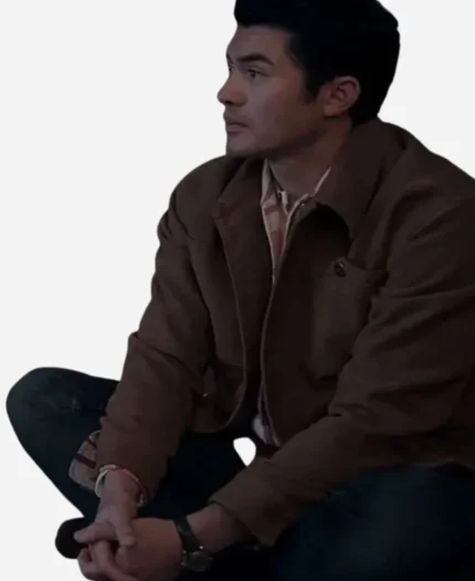 Henry-Golding-Nine-Perfect-Strangers-Brown-Jacket