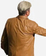 In-the-Hand-of-Dante-2025-Movie-Gerard-Butler-Brown-Leather-Blazer