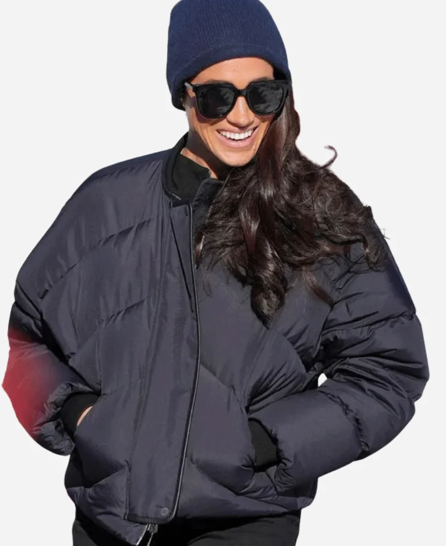 Invictus-Games-2025-Meghan-Markle-Puffer-Black-Jacket Invictus-Games-2025-Meghan-Markle-Puffer-Black-Jacket