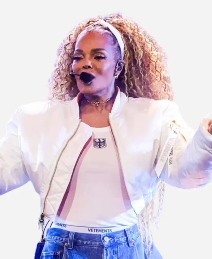 Janet-Jackson-American-Music-Awards-2025-White-Bomber-Jacket