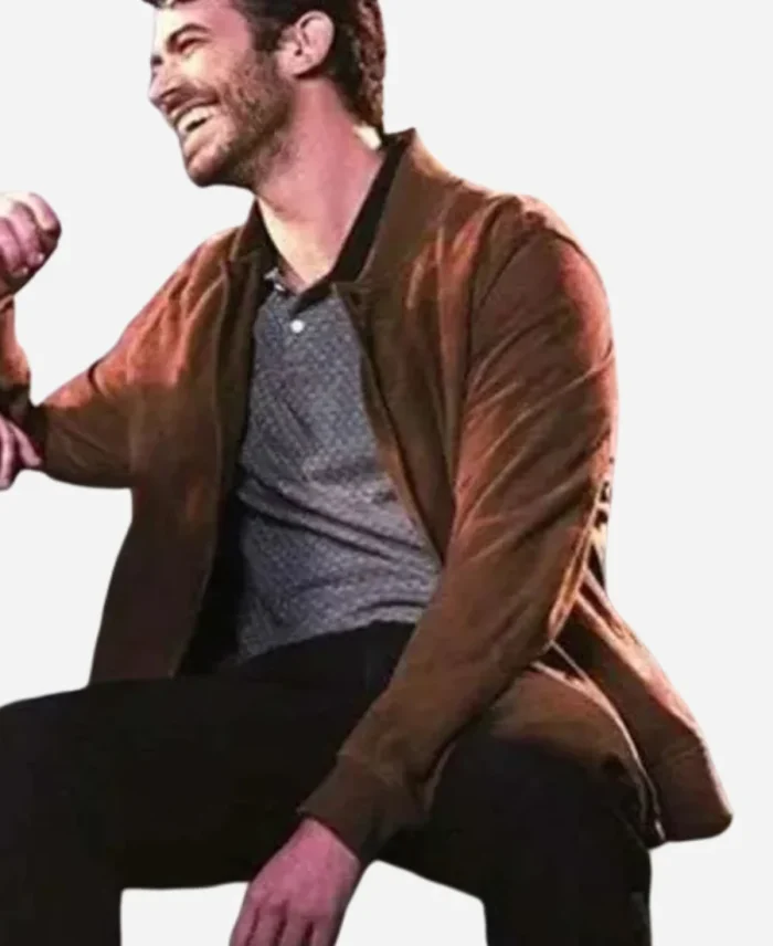 Joey-Pollari-Things-Like-This-2025-Brown-Bomber-Jacket