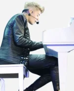 Justin-Bieber-Black-Biker-Leather-Jacket-For-Sale
