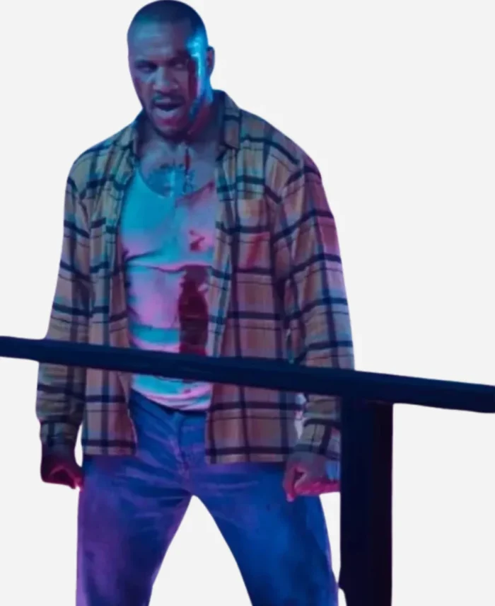 K.O.-2025-Ciryl-Gane-Plaid-Shirt