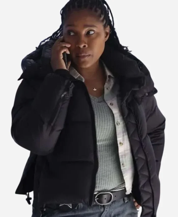 Kiana-Cook-Chicago-PD-2025-Black-Puffer-Jacket