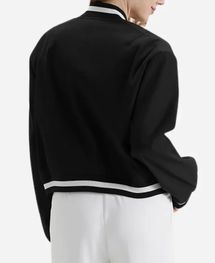 Kristen-Bell-Nobody-Wants-This-2024-Bomber-Black-Jacket-For-Sale