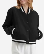 Kristen-Bell-TV-Series-Nobody-Wants-This-Season-1-Joanne-Black-Bomber-Jacket