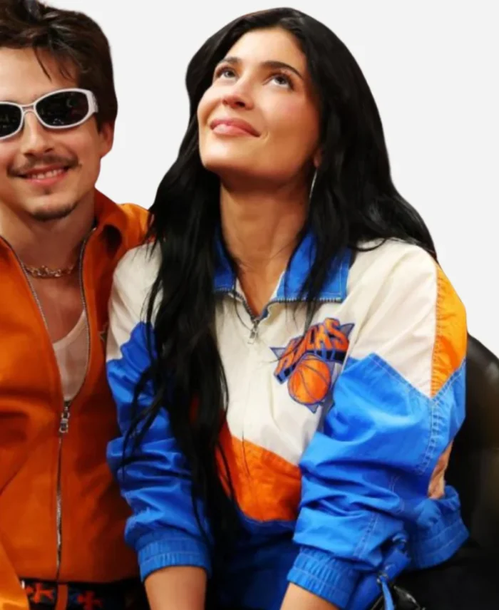 Kylie-Jenner-Knicks-Game-Six-Vintage-Jacket-For-Sale