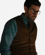 Luke-Purdue-Movie-Fountain-of-Youth-John-Krasinski-Brown-Vest