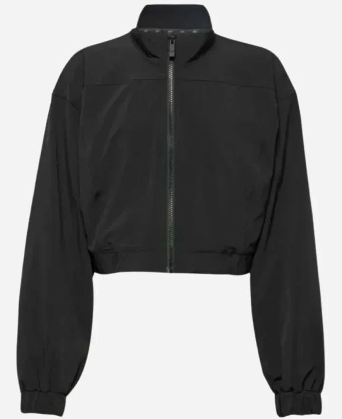 Marie-Bach-Hansen-Tv-Series-Secrets-We-Keep-2025-Cecilie-Black-Cropped-Jacket