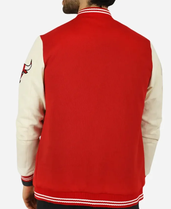 NBA-Chicago-Bulls-Red-Wool-Varsity-Jacket