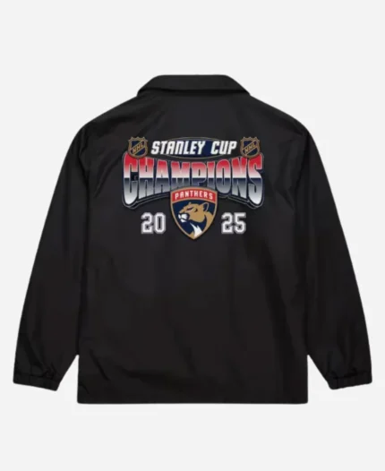 National-Hockey-League-2025-Stanley-Cup-Champions-Florida-Panthers-Black-Jacket-For-Unisex