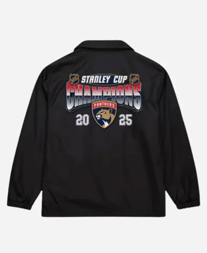 National-Hockey-League-2025-Stanley-Cup-Champions-Florida-Panthers-Black-Jacket-For-Unisex