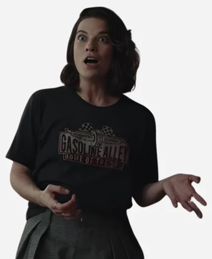 Nine-Perfect-Strangers-Annie-Murphy-Black-T-Shirt