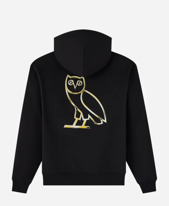 OVO-X-Chrome-Family-Black-Pullover-Hoodie