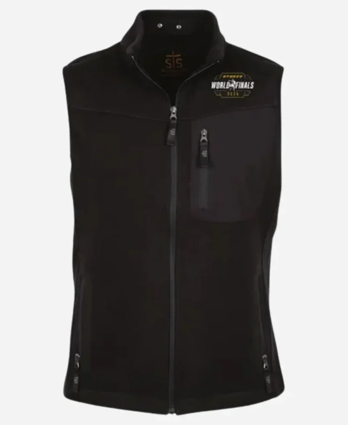 PBR-World-Finals-2025-Black-Softshell-Vest