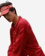 Peter-Dager-Tv-Series-Stick-Season-01-Santi-Wheeler-Red-Sweatshirt
