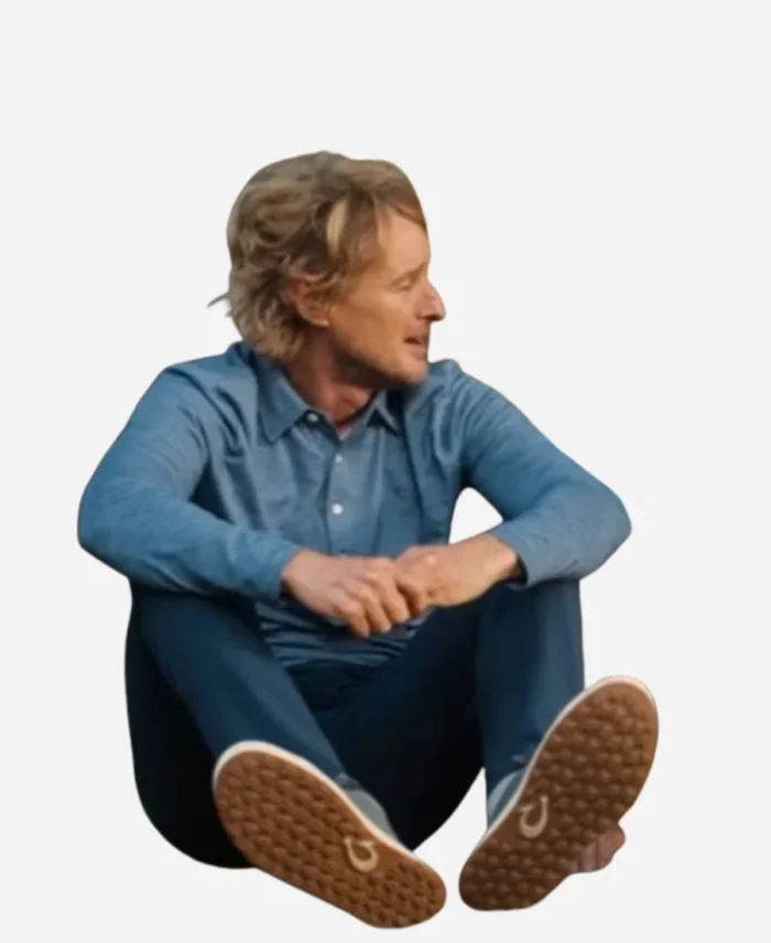 Pryce-Cahill-Tv-Series-Stick-Season-01-Owen-Wilson-Blue-Polo-Shirt