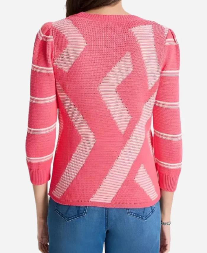 Rebecca-Budig-Bold-and-the-Beautiful-Pink-Sweater