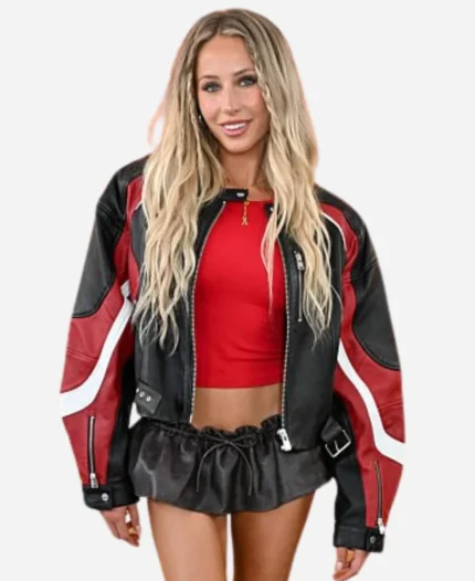 Revolve-Festival-2025-Alix-Earle-Leather-Jacket