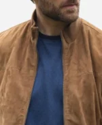 Sasha-Roklov-Nobody-Wants-This-2024-Suede-Bomber-Jacket