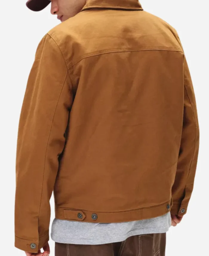 Sean-Lew-Tv-Series-The-Cleaning-Lady-S04-Chris-De-La-Rosa-Brown-Cotton-Jacket