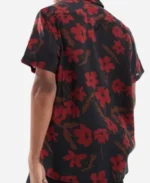 Sojaboy-90-Day-Hunt-For-Love-Black-Red-Floral-Print-Shirt